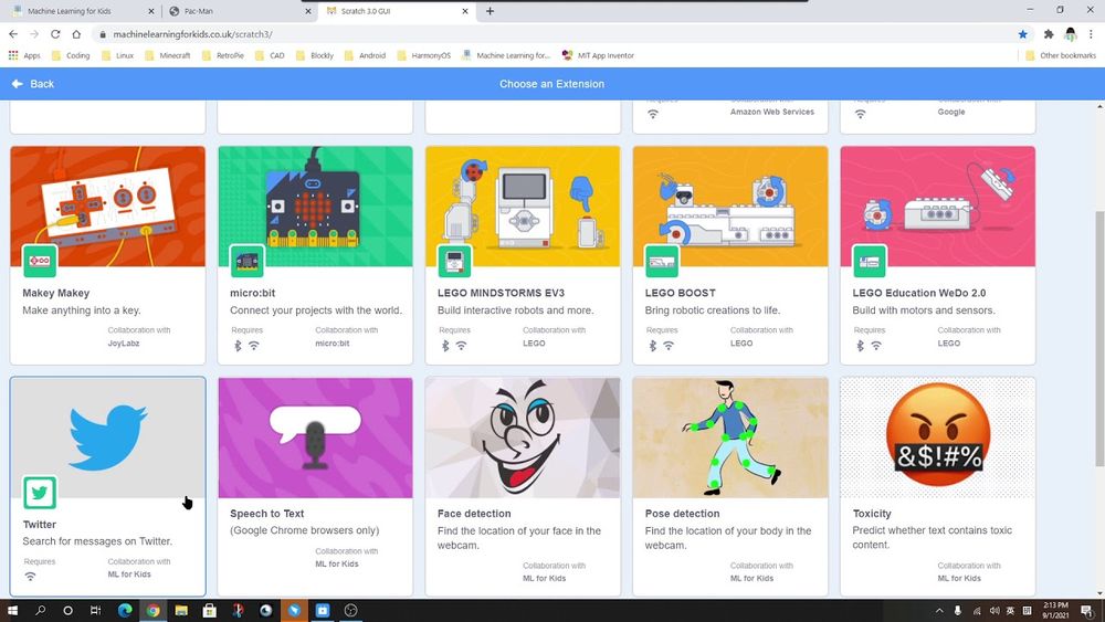 Screenshot of 儿童AI - 机器学习课程