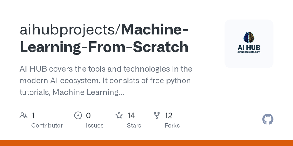 Screenshot of Machine Learning From Scratch Screenshot of Machine Learning From Scratch