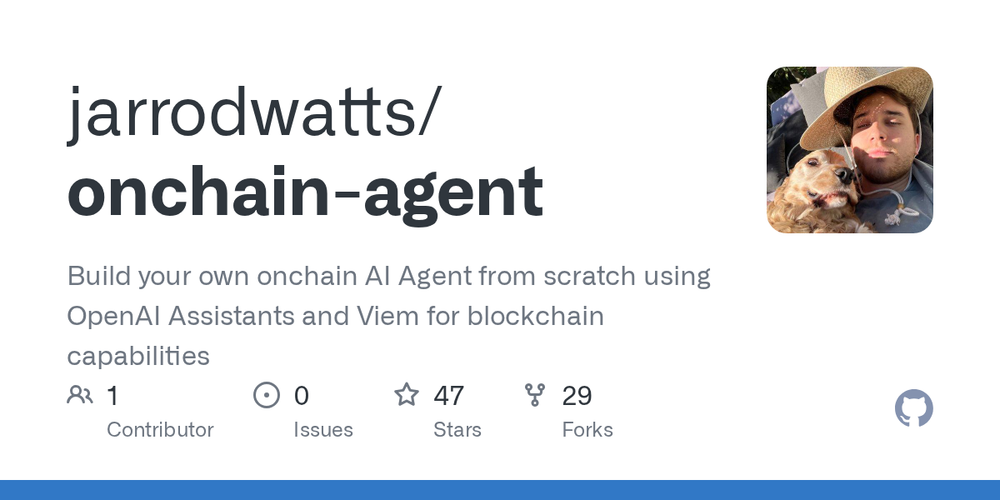 Screenshot of Onchain AI Agent