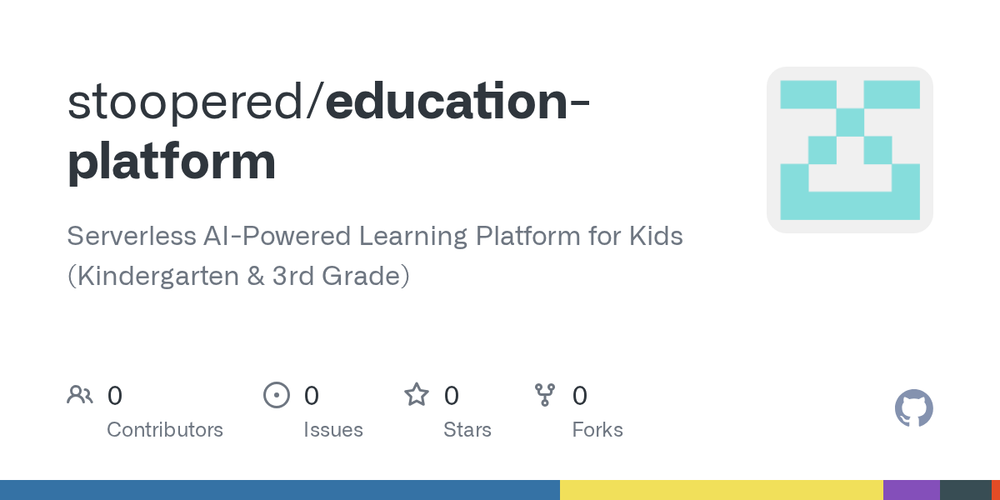 Screenshot of Serverless AI-Powered Learning Platform for Kids