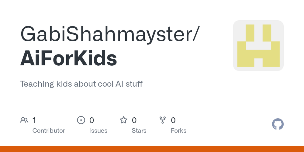 Screenshot of AiForKids