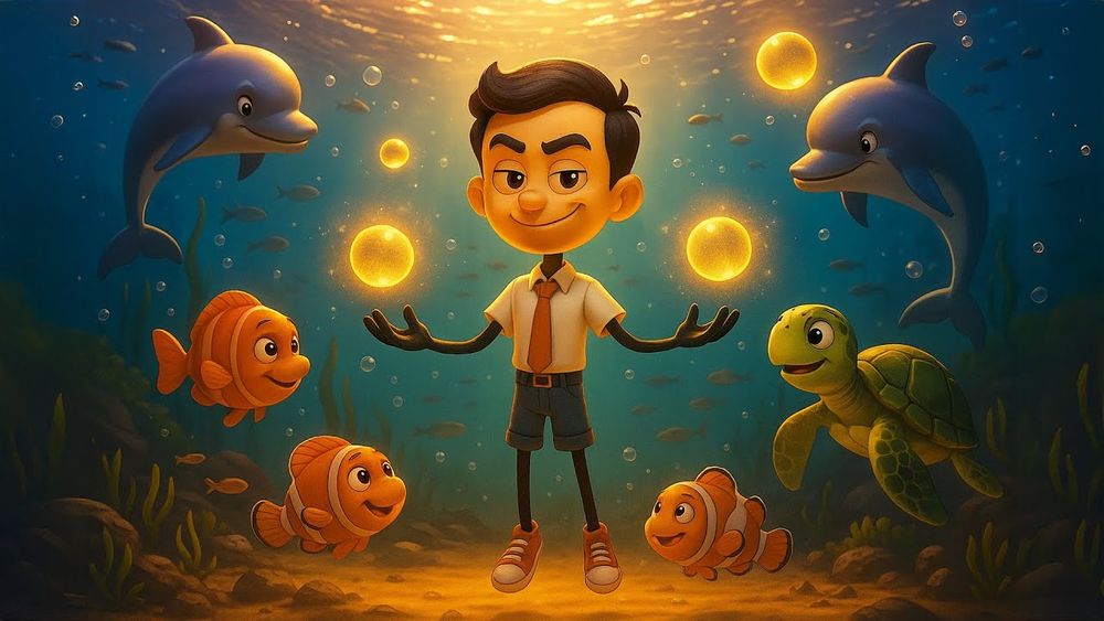 Screenshot of What if we could Breathe Underwater?