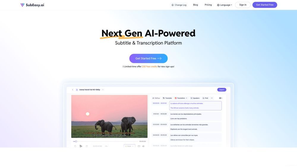 Screenshot of SubEasy Screenshot of SubEasy