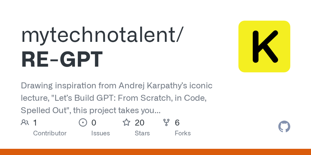 Screenshot of RE-GPT Project