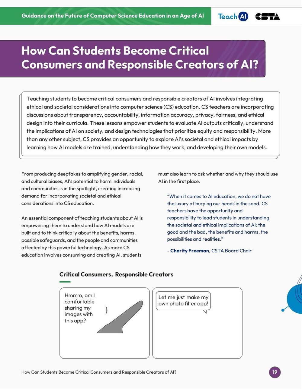 Screenshot of Consumers and Creators