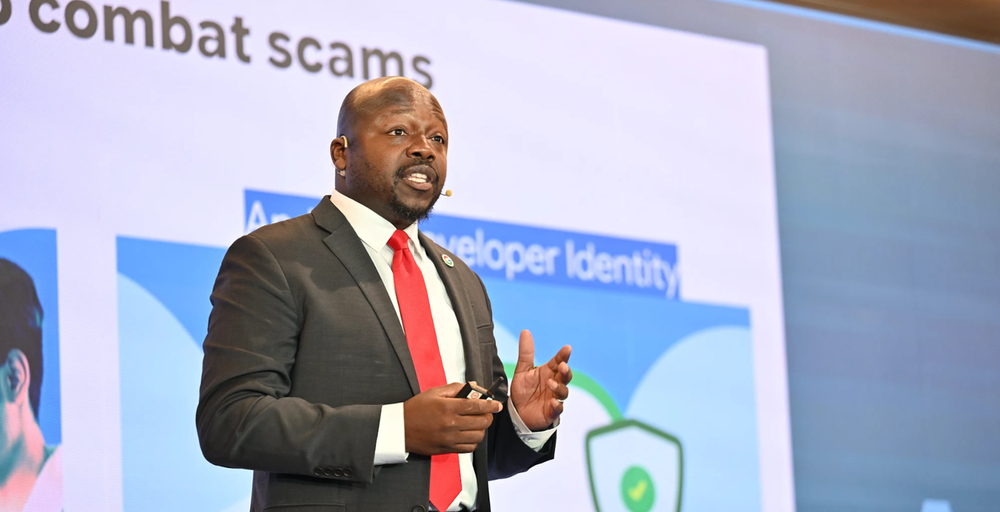 Screenshot of Google's $5M Fund for Online Scam Prevention in APAC