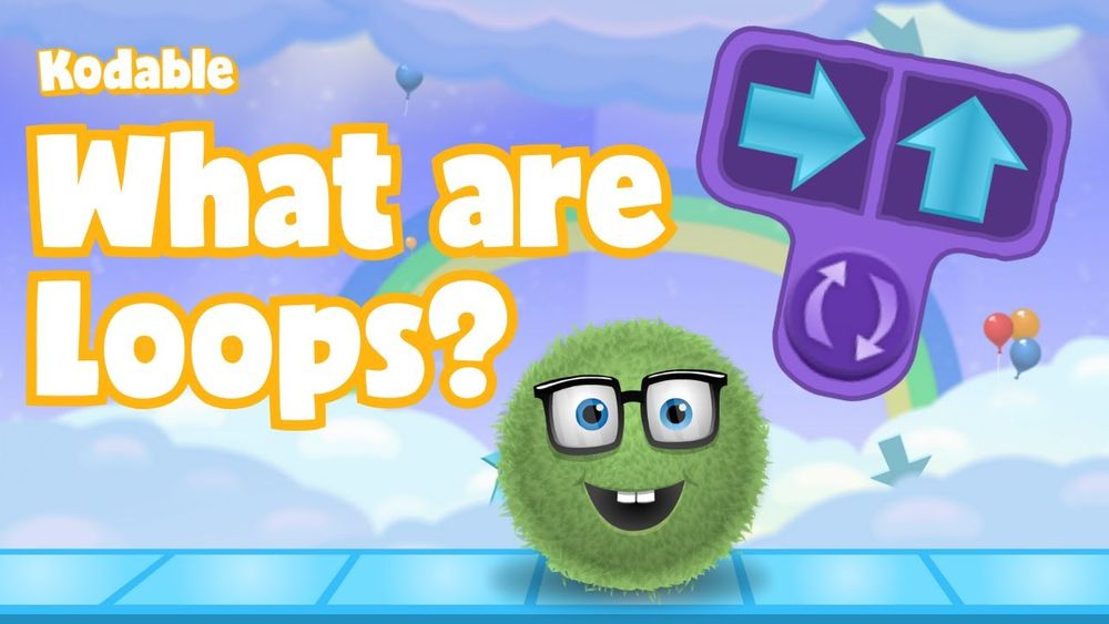 Screenshot of What are Loops? Coding for Kids | Kodable Screenshot of What are Loops? Coding for Kids | Kodable