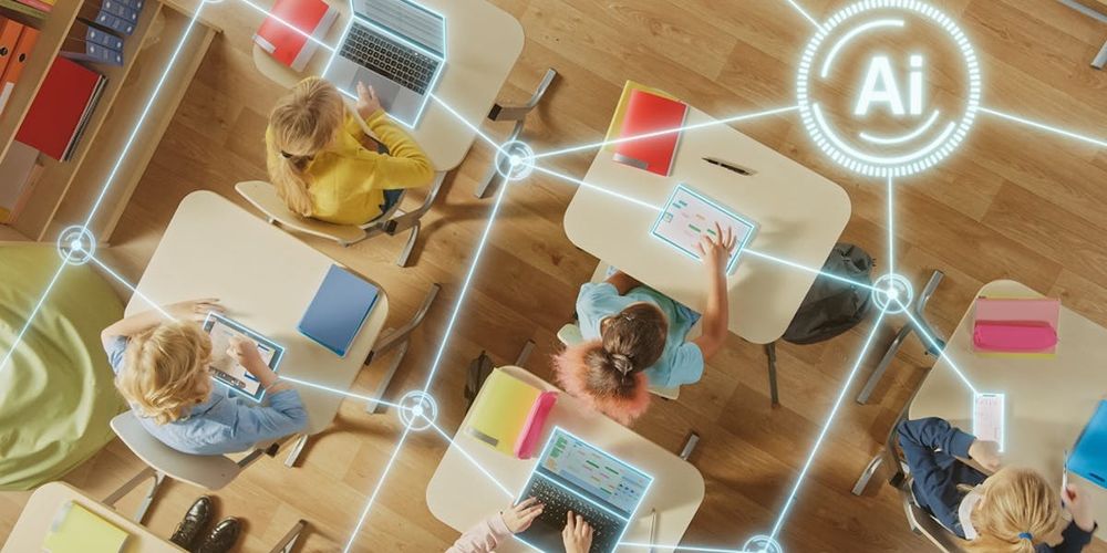 Screenshot of Education-Focused AI Tools in Schools