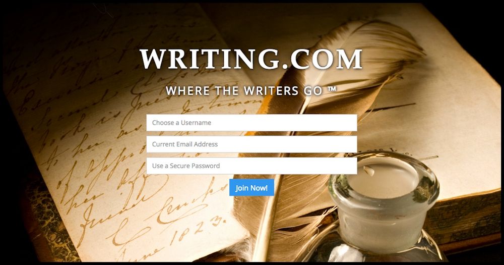 Screenshot of Writing.Com
