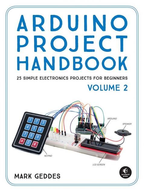 Screenshot of Arduino Project Handbook, Vol. 2