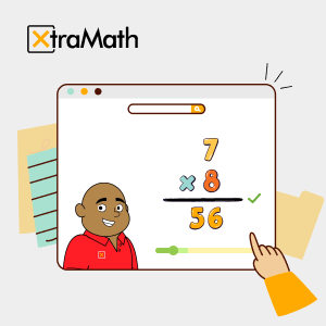 Screenshot of XtraMath