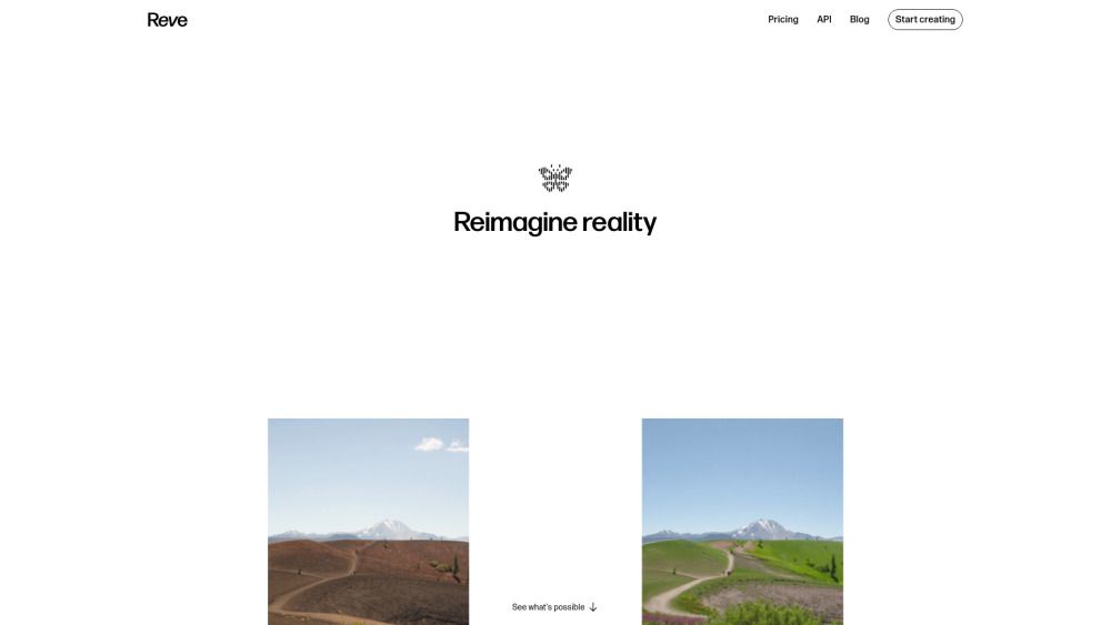 Screenshot of Reve Image