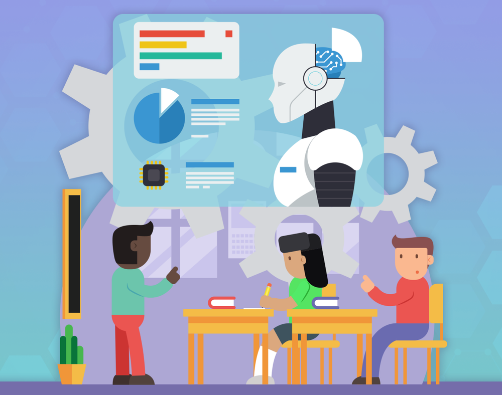 Screenshot of AI4K12 Reports