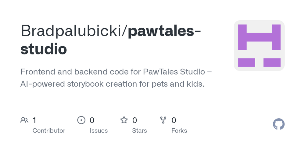 Screenshot of PawTales Studio Screenshot of PawTales Studio