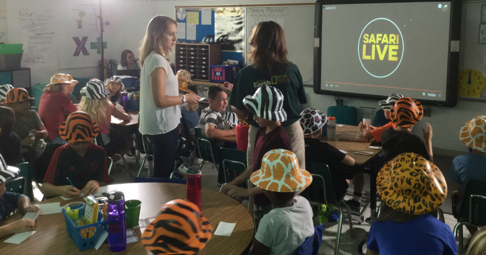 Screenshot of ISTE Wildlife Safari Classroom Engagement Screenshot of ISTE Wildlife Safari Classroom Engagement