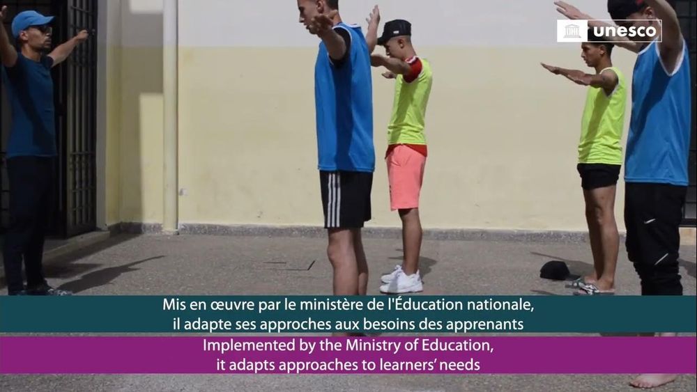 Screenshot of L’École de la 2e chance au Maroc Screenshot of L’École de la 2e chance au Maroc