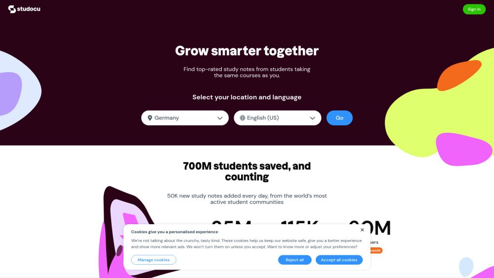 Screenshot of Studocu Screenshot of Studocu