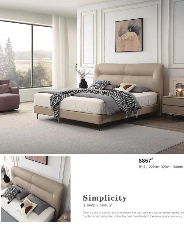 Leather Bed ZP-28
