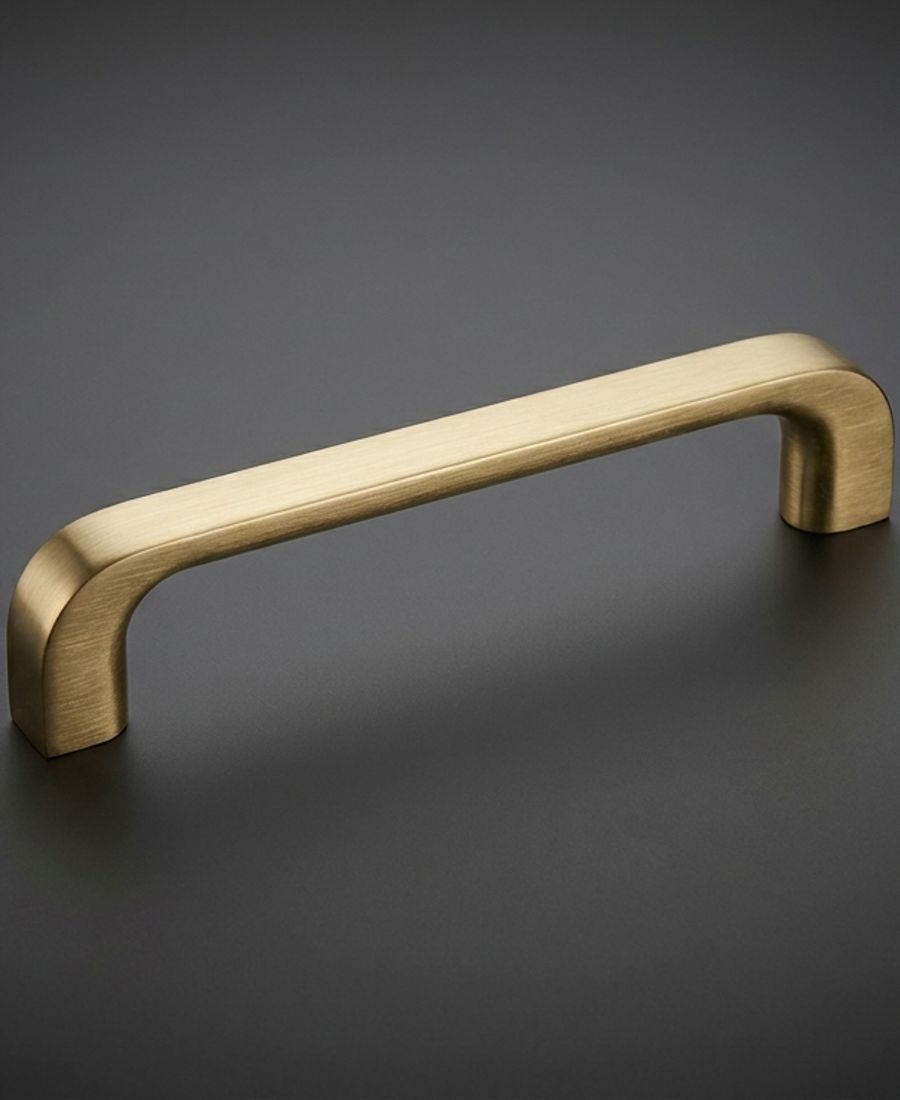Brushed Brass Cabinet Pull Handle