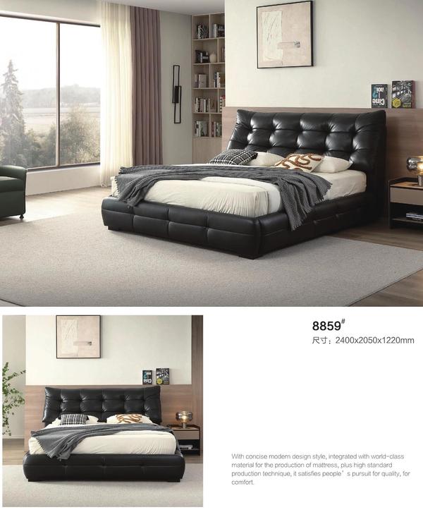 Leather Bed ZP-22