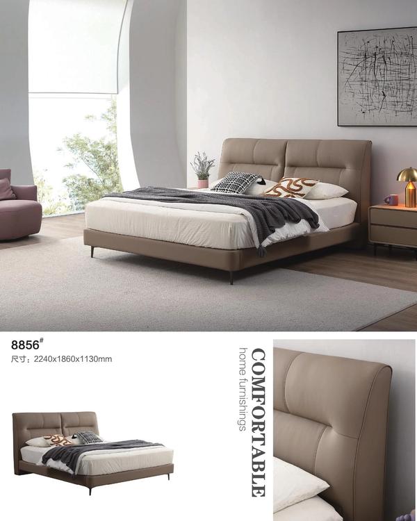 Leather Bed ZP-36