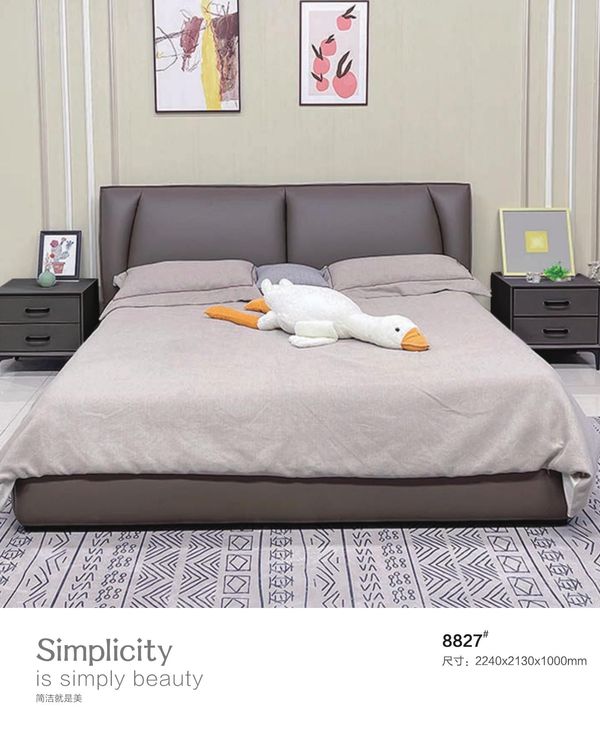 Leather Bed ZP-62