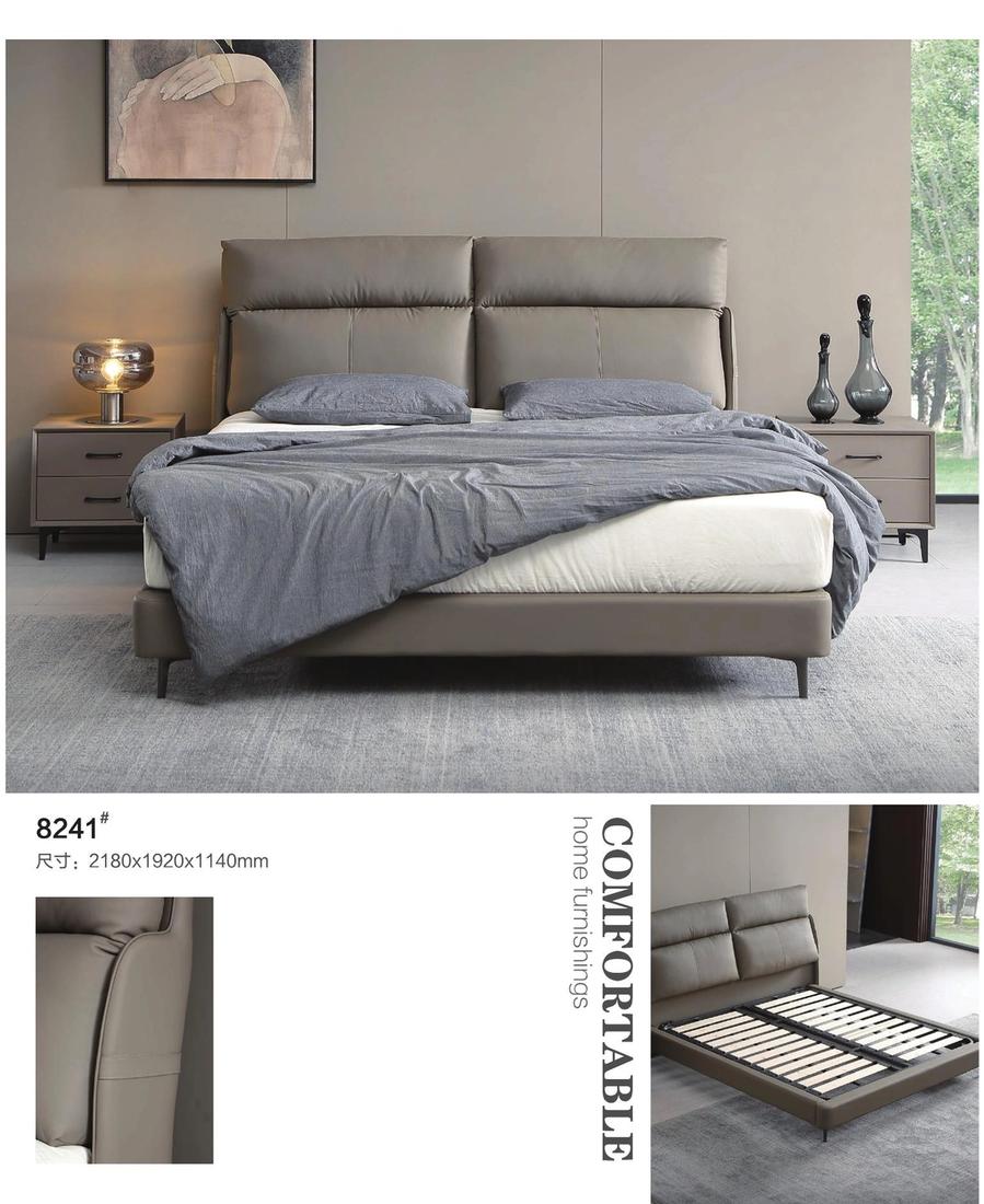 Leather Bed 8241