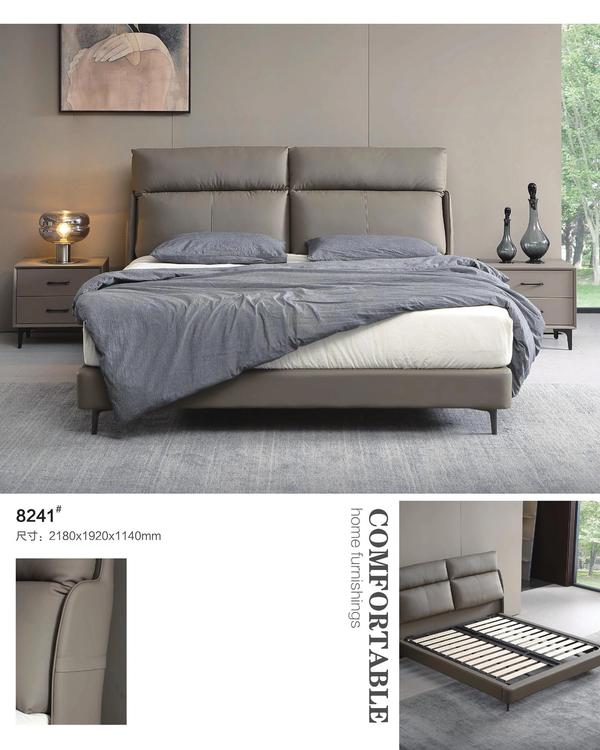 Leather Bed 8241