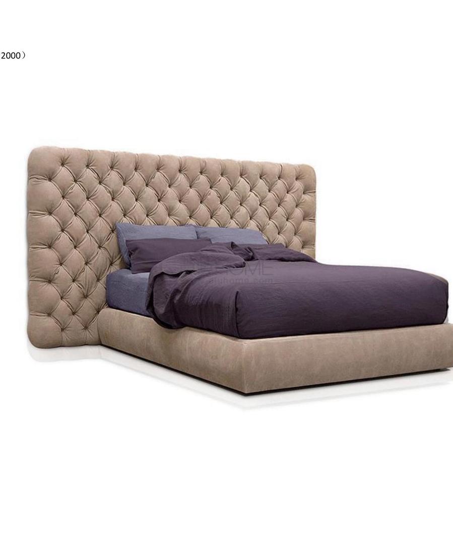 Sky Bed Button Tufted