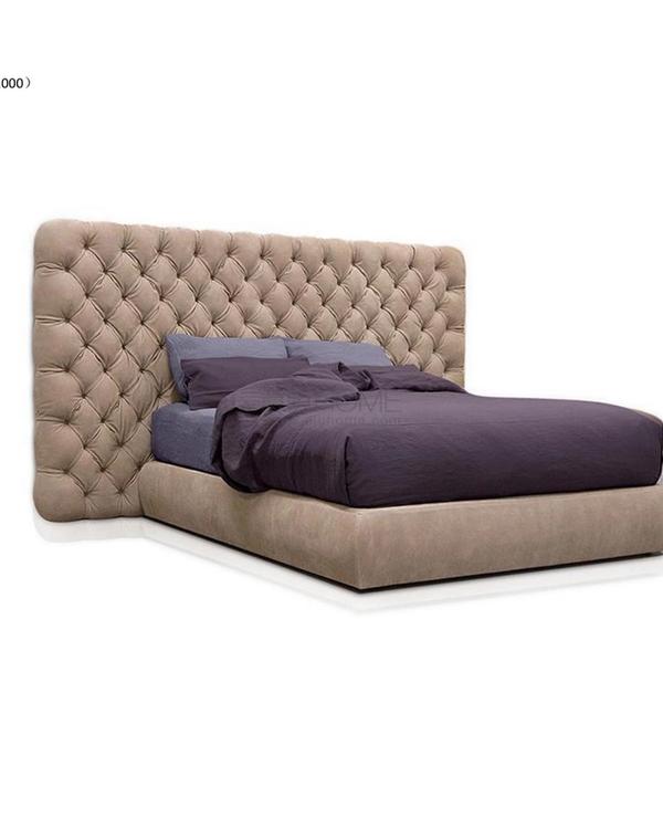 Sky Bed Button Tufted