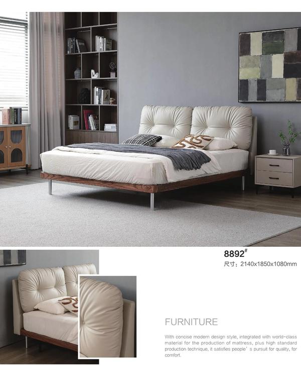 Leather Bed ZP-08