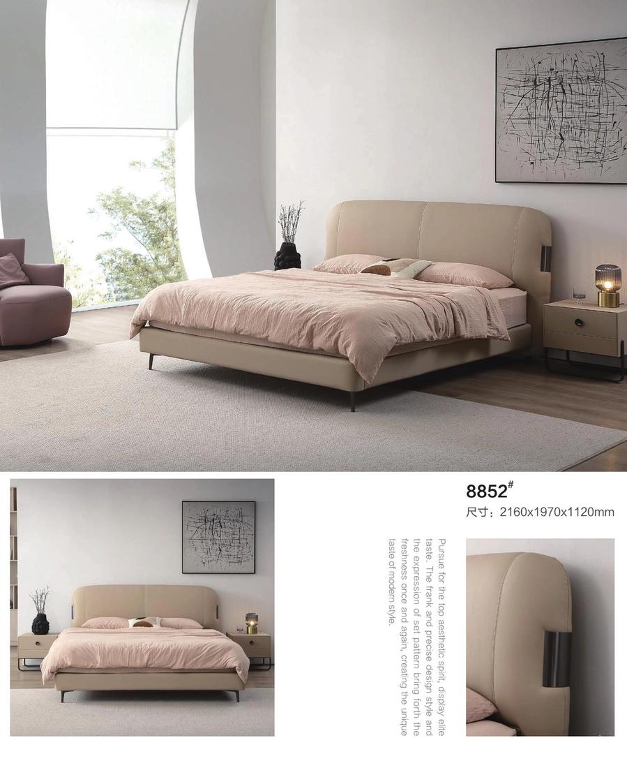 Leather Bed ZP-35