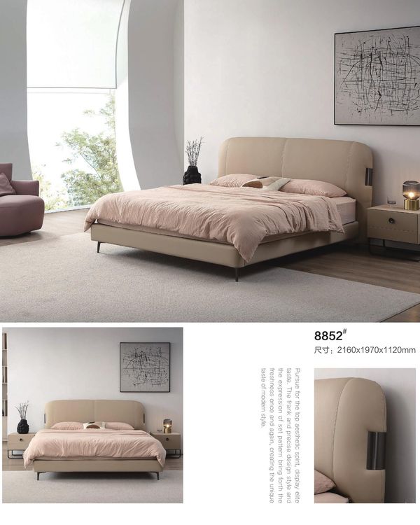 Leather Bed ZP-35