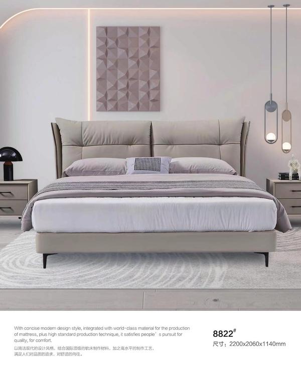 Leather Bed ZP-67