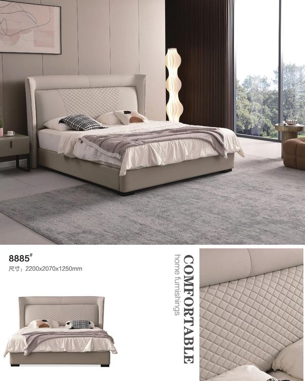 Leather Bed ZP-16