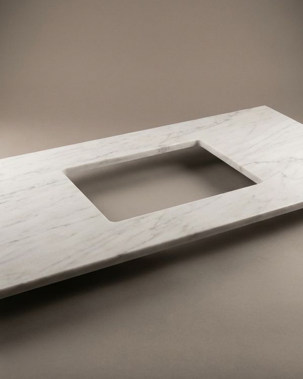 Bianco Dolomite Marble Vanity Top