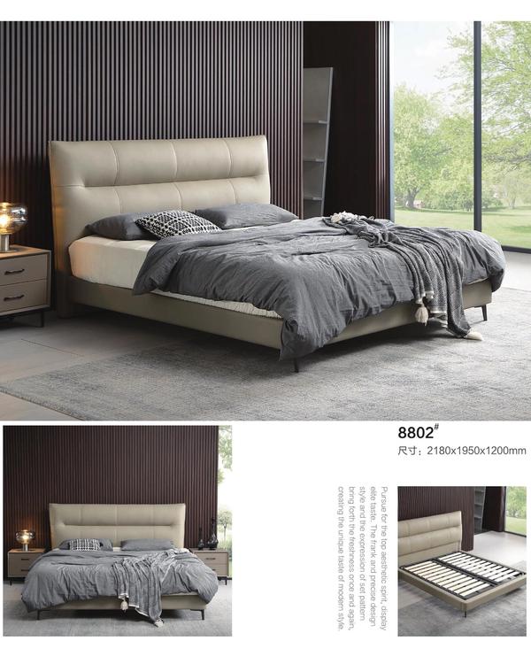 Leather Bed ZP-42