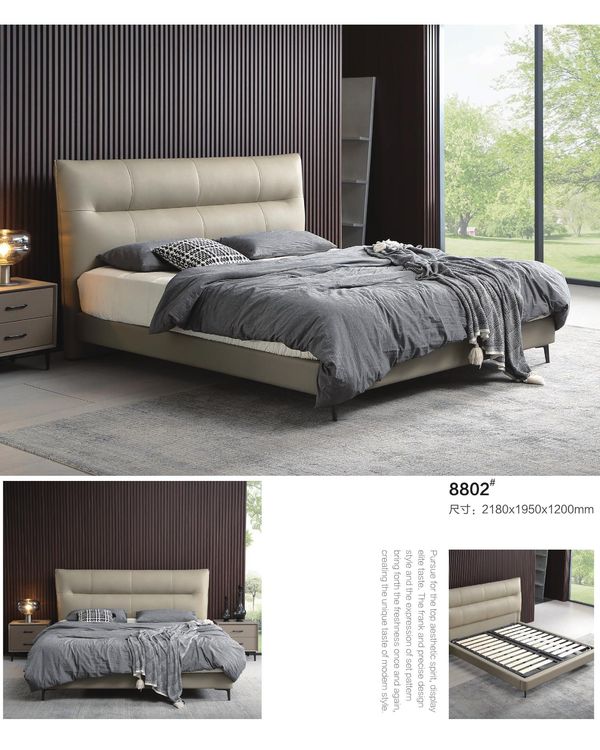 Leather Bed ZP-42