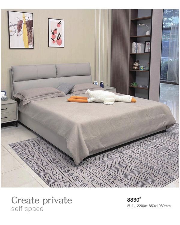 Leather Bed 8830