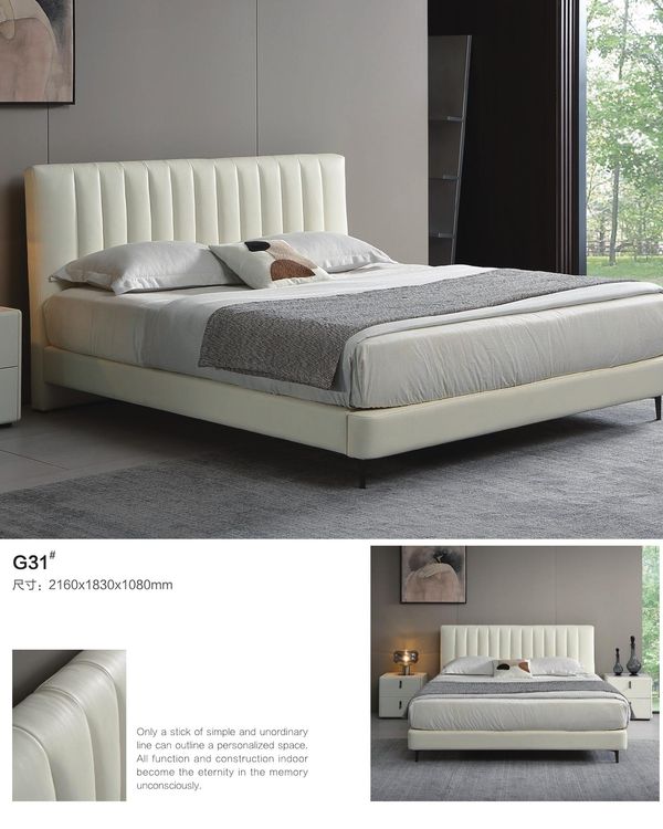 Leather Bed ZP-45