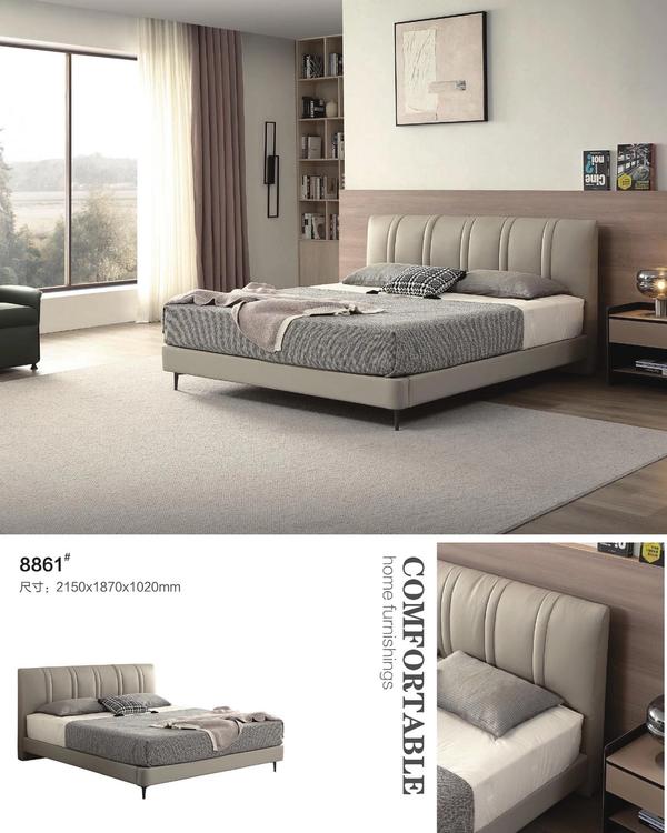 Leather Bed ZP-24