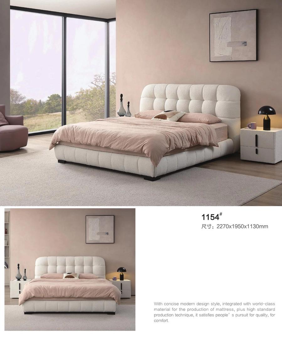 Leather Bed ZP-33