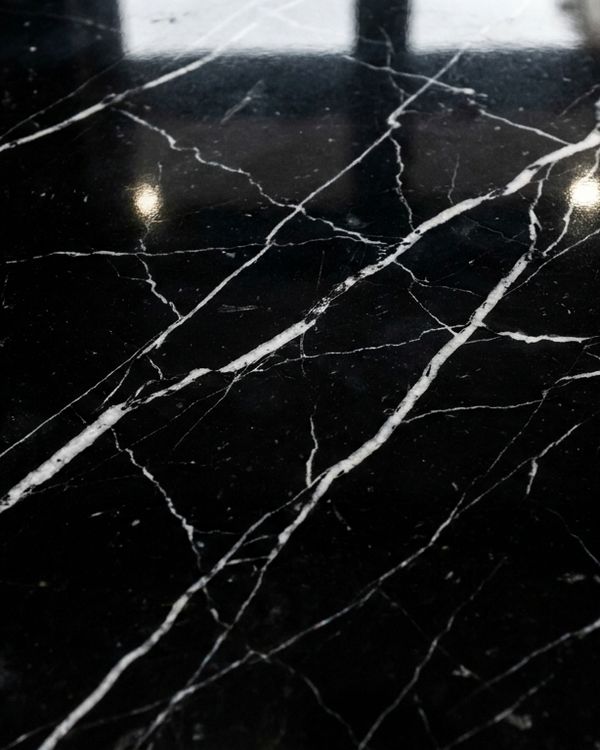 Nero Marquina Marble Backsplash Tile
