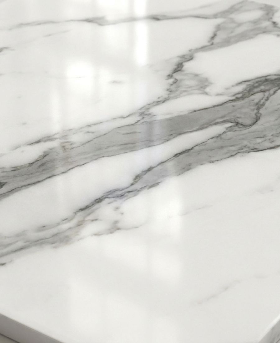 Statuario Marble Effect Porcelain Floor