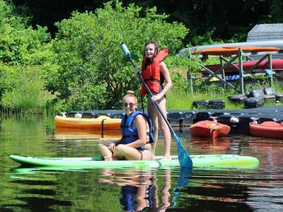 How Camp Laurelwood Keeps Campers Safe - campers boating