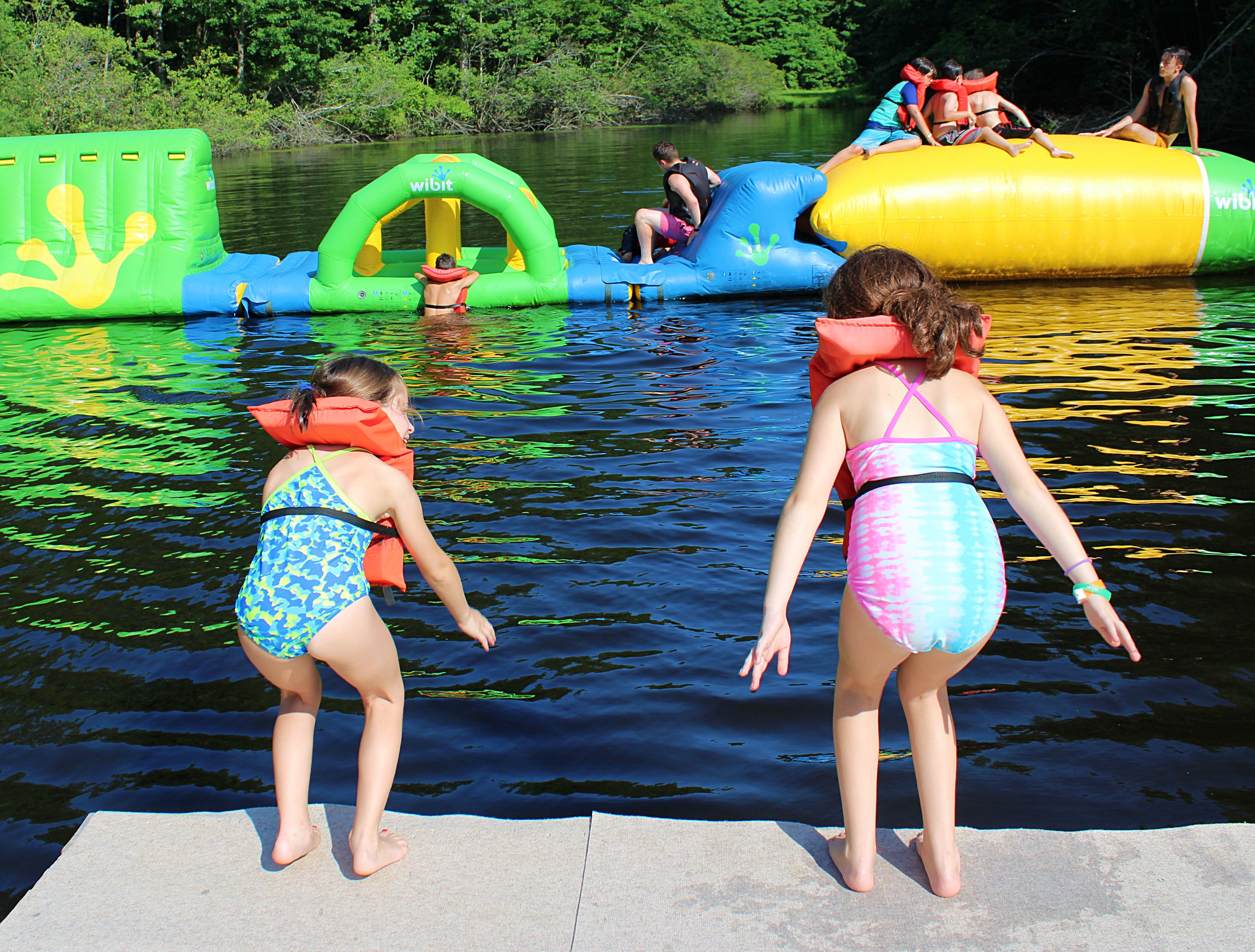 group photo at Camp Laurelwood