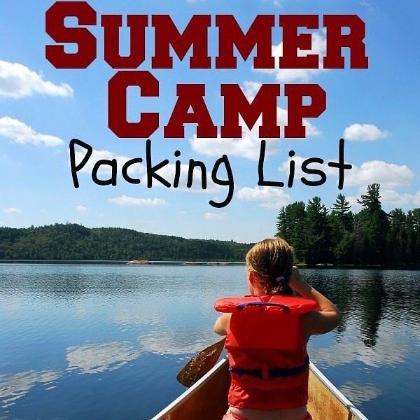 Summer Camp Packing List