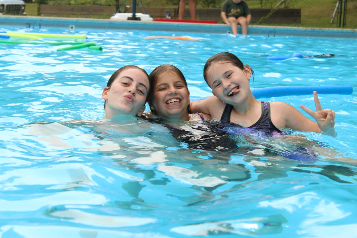 happy girls side campers