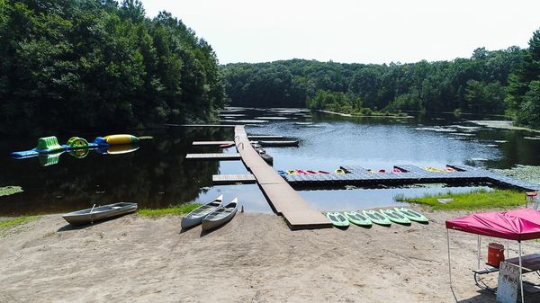 photo of Camp Laurelwood's boating lake