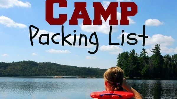 Summer Camp Packing List